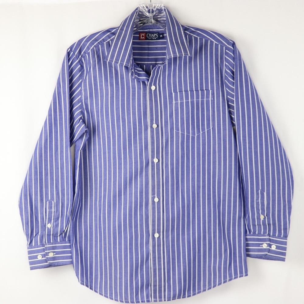 Chaps Boys Long Sleeve Button-down